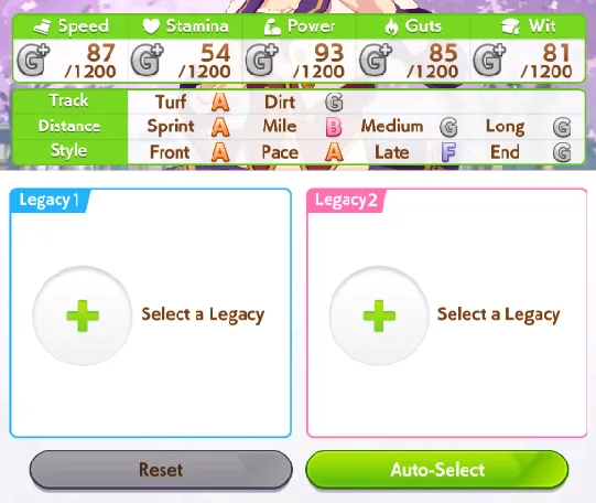 Legacies example